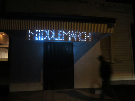 Lights spelling Middlemarch