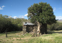 Old stone hut