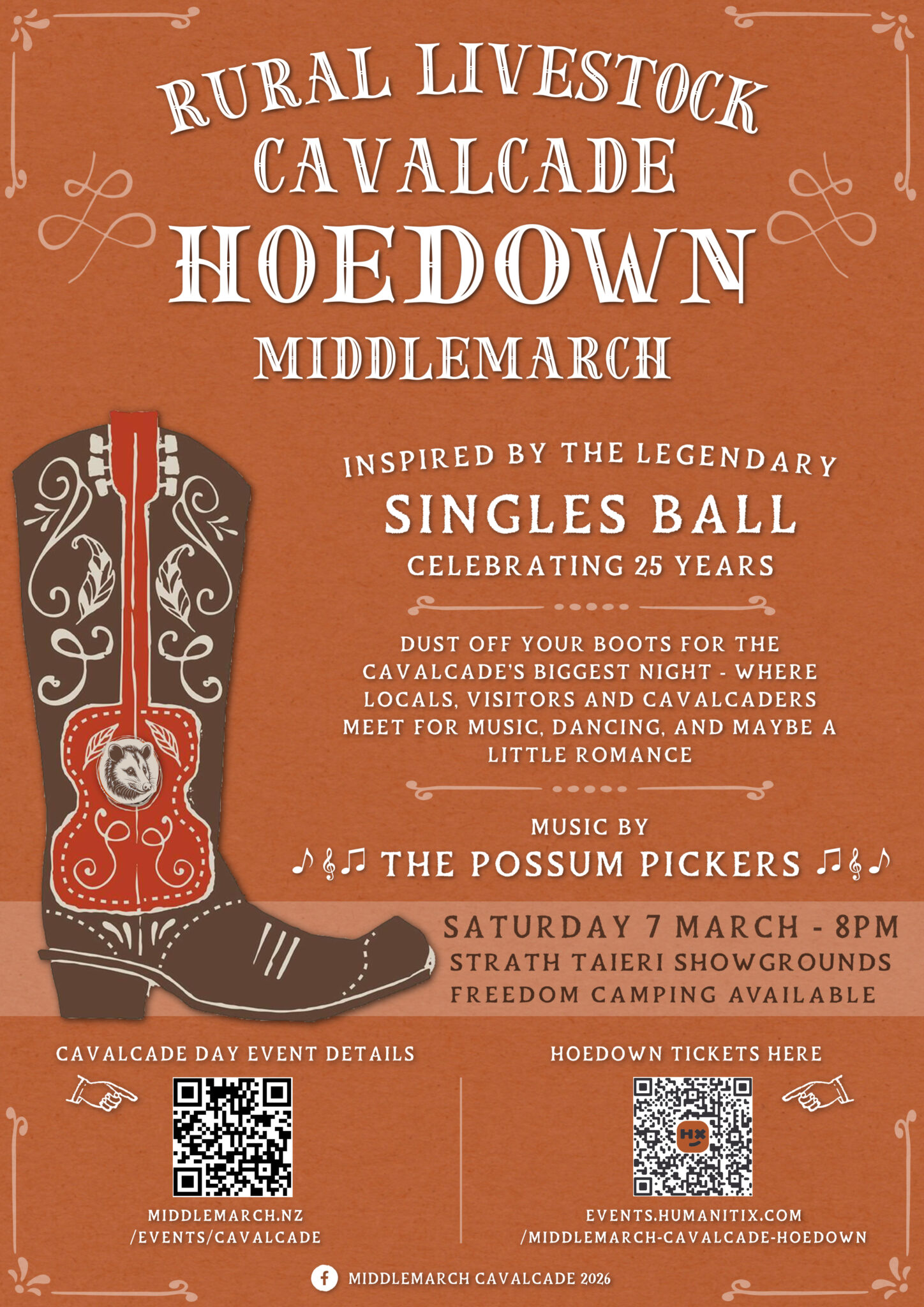 Middlemarch Cavalcade Hoedown details